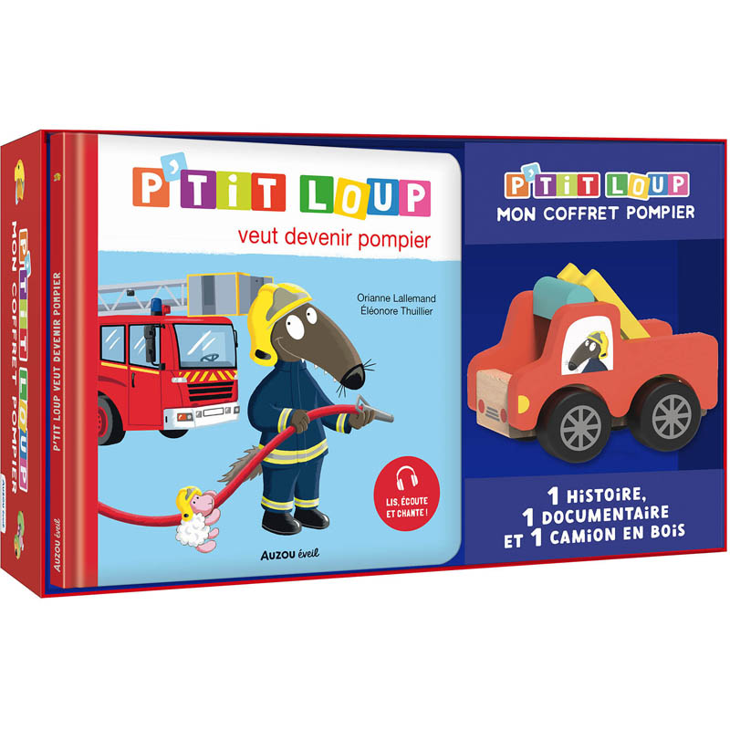 Coffret pompier ptit loup