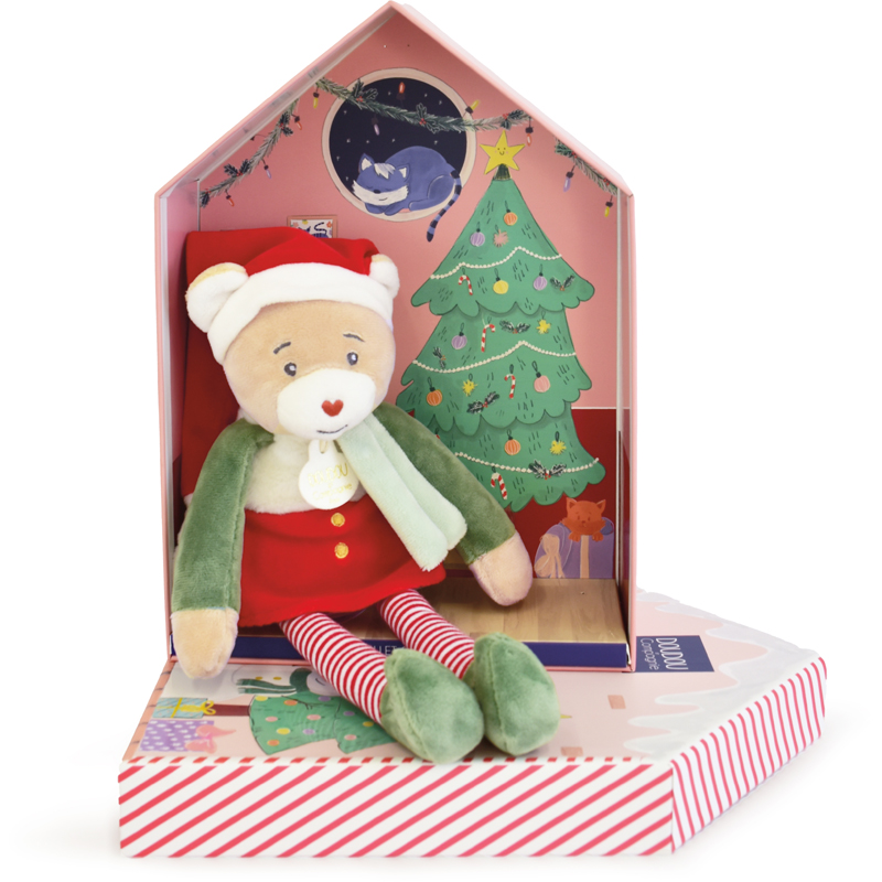 Peluche 27 cm cannelle