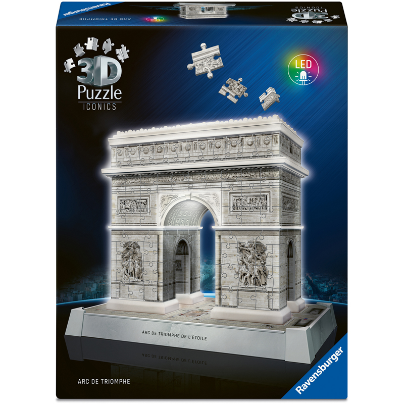 Puzzle 216 pièces 3d arc triomphe