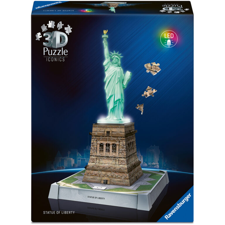 Puzzle 108 pièces 3d statue liberté