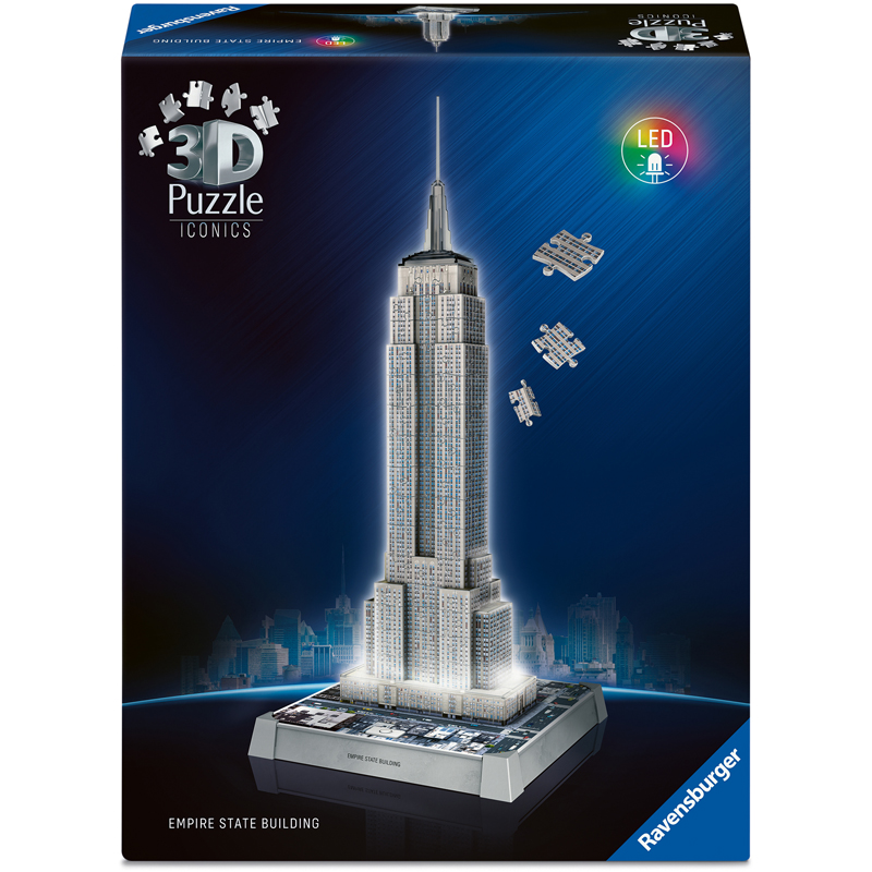 Puzzle 216 pièces 3d empire state