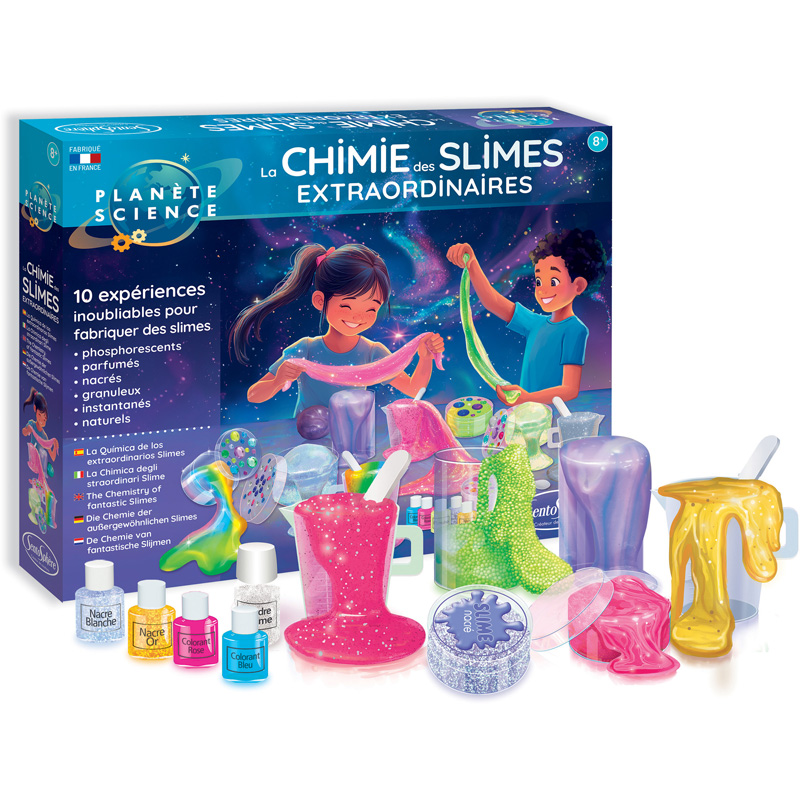 Chimie slimes extraordinaires
