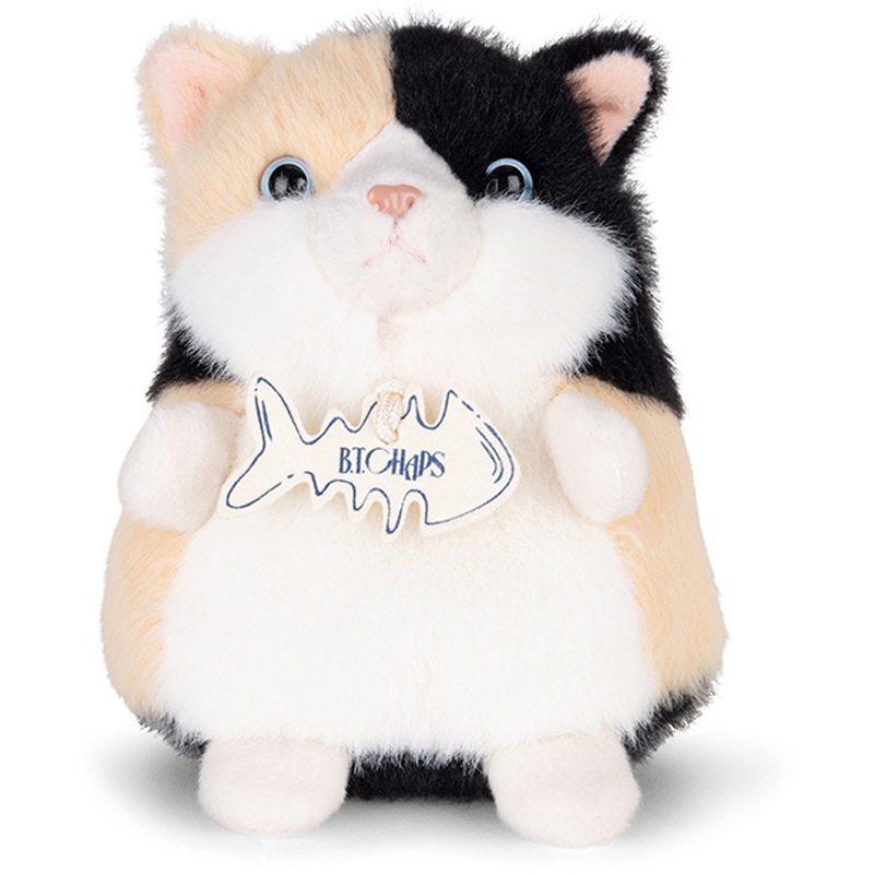 Peluche 12 cm sally chat ecaille