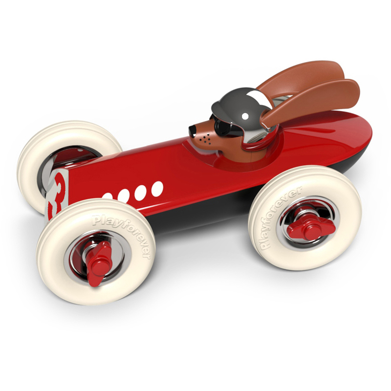 Véhicule 21 cm rufus patrick rouge