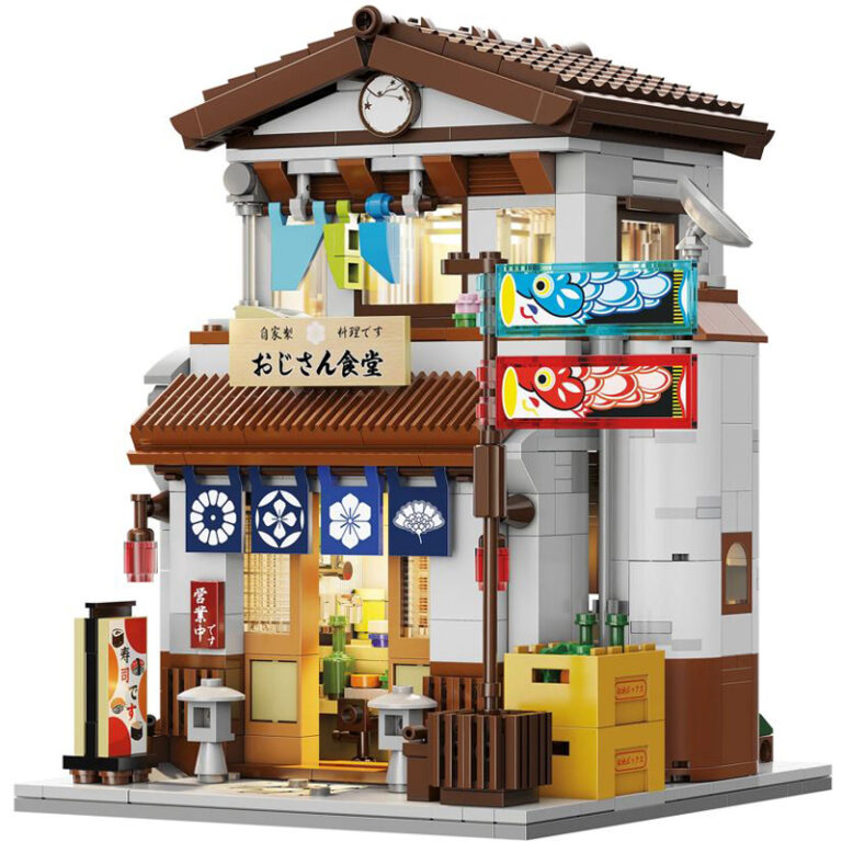 Briques 861 pièces cantine japonaise