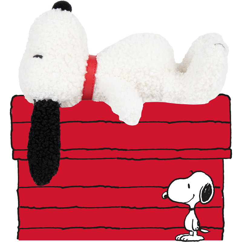 Peluche 17 cm snoopy boîte cadeau