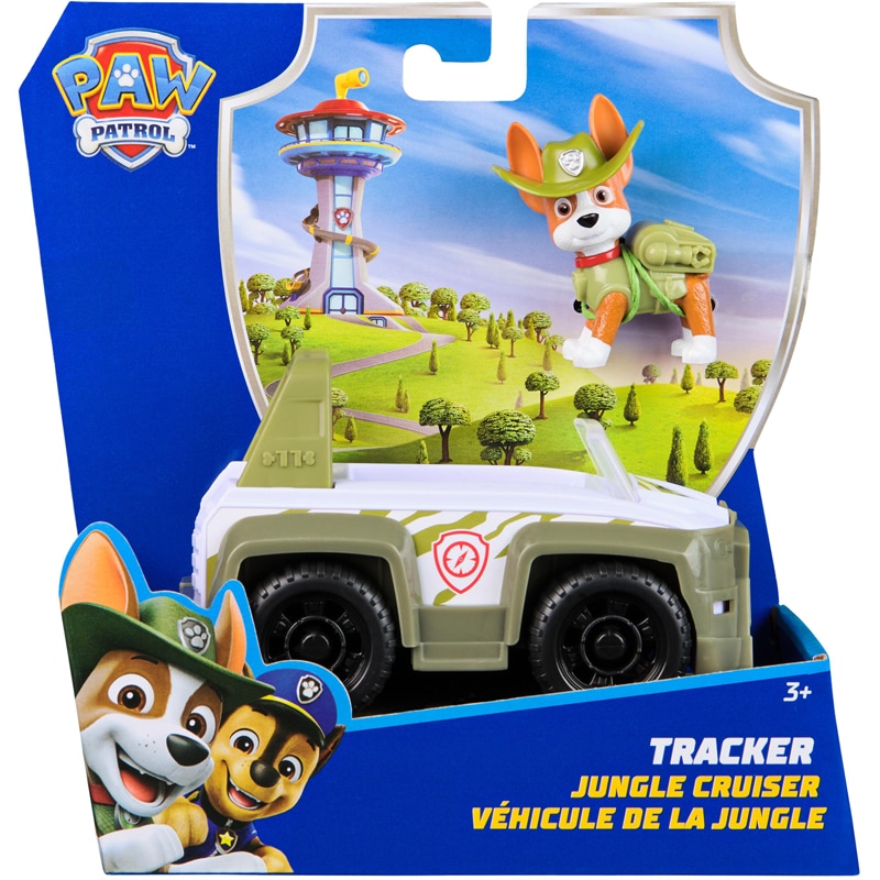 Véhicule + figurine tracker Pat Patrouille