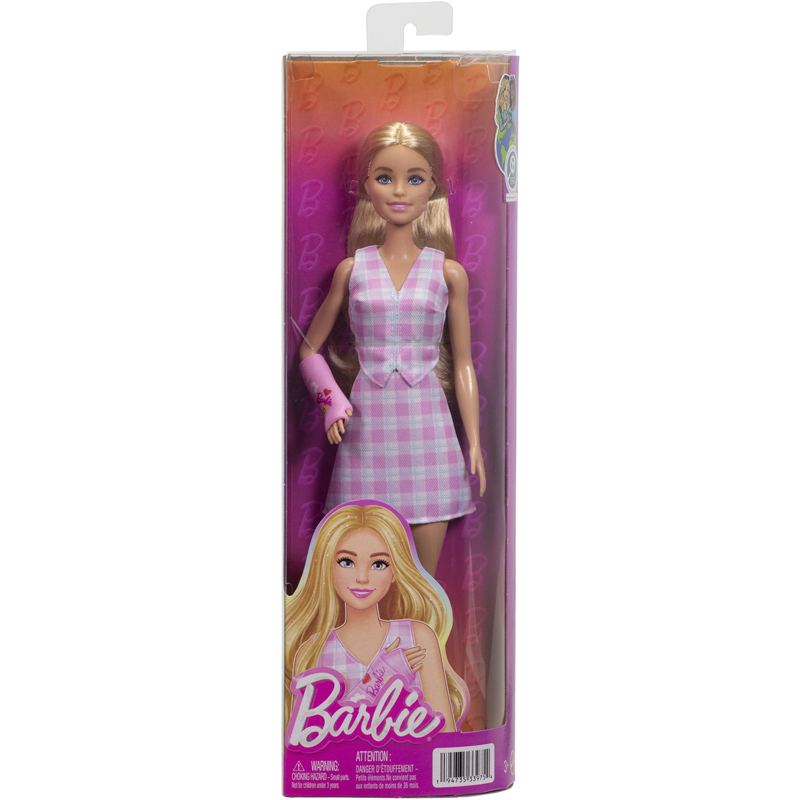 Poupée platre vichy Barbie