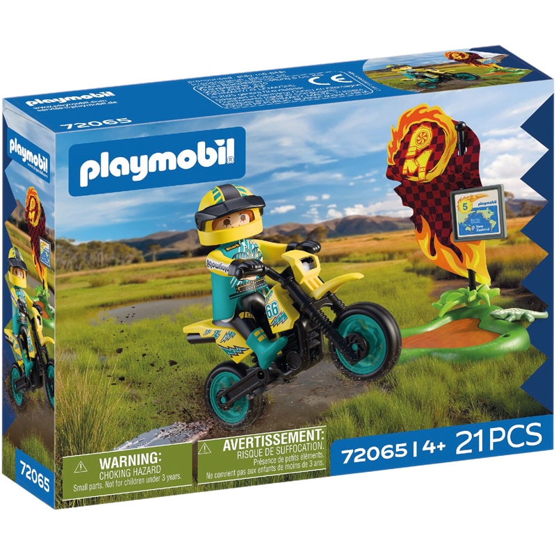 Playmobil 72065 - Moto tout terrain