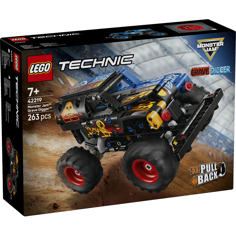 Lego 42219 - Véhicule g.digger monster jam - Lego Technic
