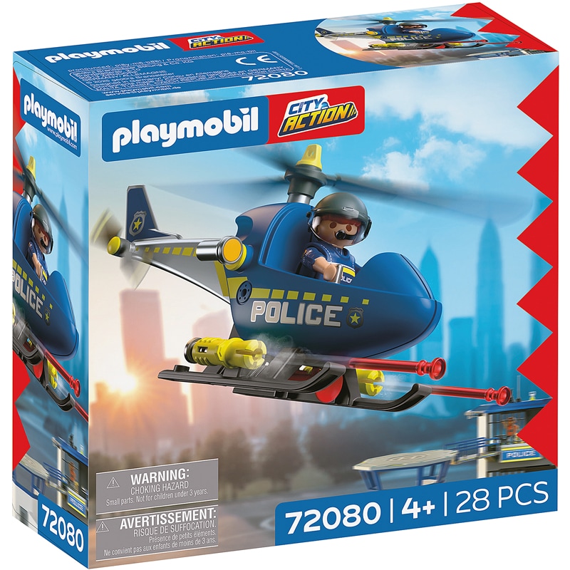 Playmobil City Action 72080 - Hélicoptère de police