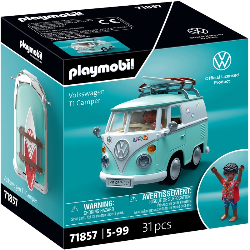 Playmobil Volkswagen 71857 - Véhicule t1 camper Volkswagen