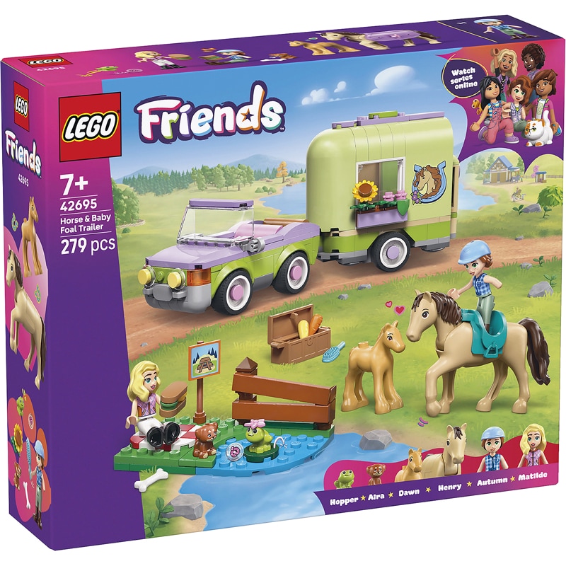 Lego 42695 - Remorq cheval +poulain - Lego Friends