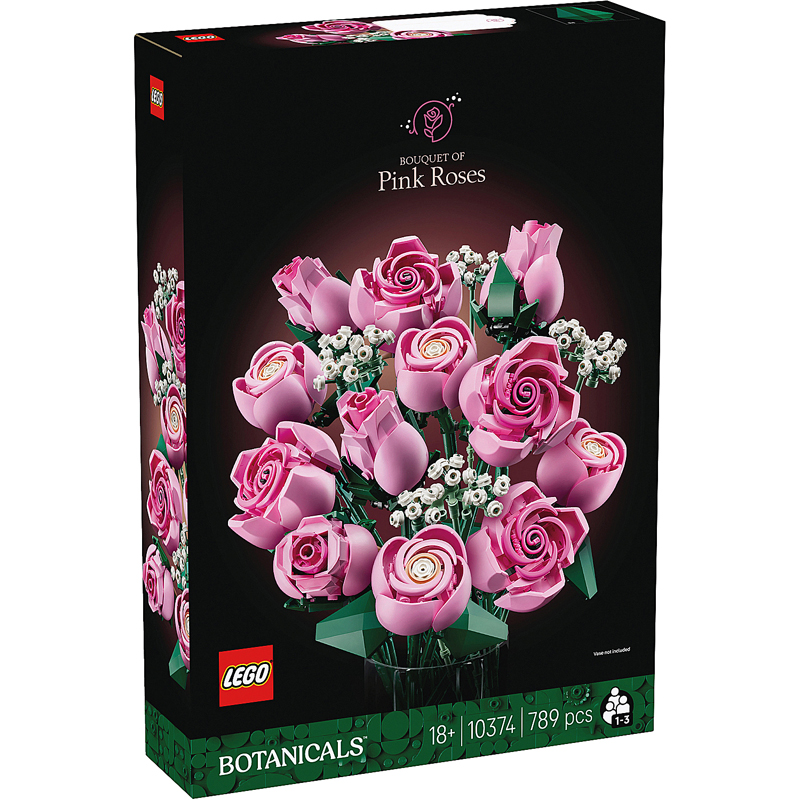 Lego 10374 - Bouquet roses roses botanic - Lego Botanique