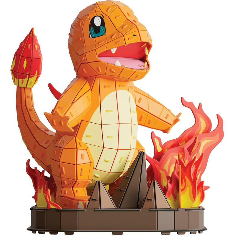 Puzzle 241 pièces 4d salameche Pokémon