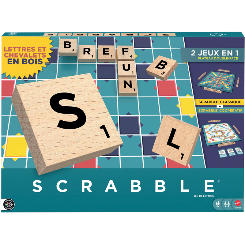 Scrabble classique 2 en 1