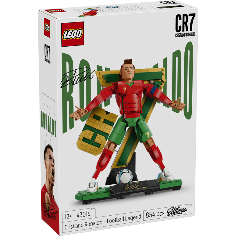 Lego 43016 - Ronaldo légende foot editions - Lego Coupe Du Monde