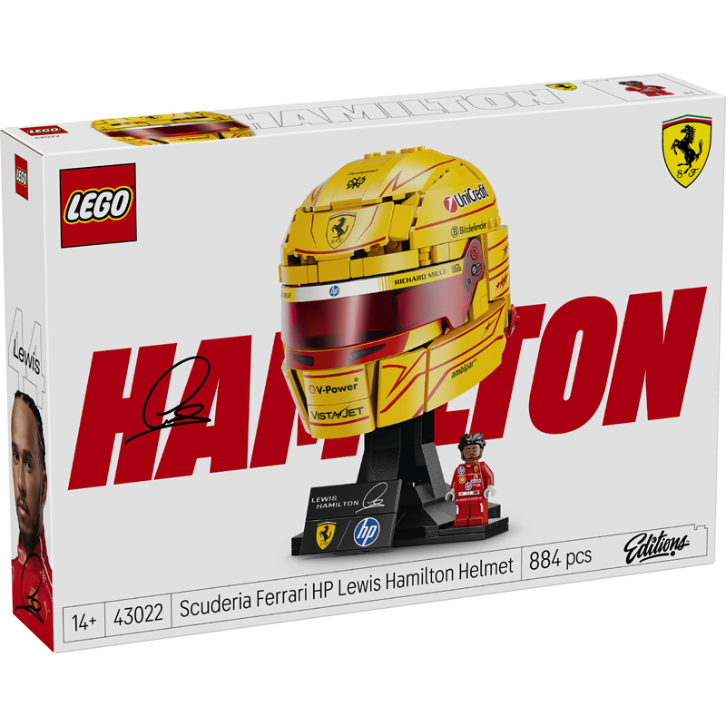 Lego 43022 - Casque lewis hamilton - Lego Ferrari