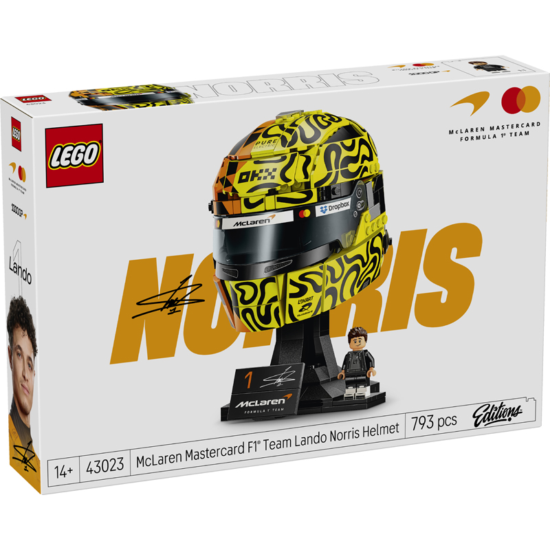 Lego 43023 - Casque lando norris - Lego Mclaren