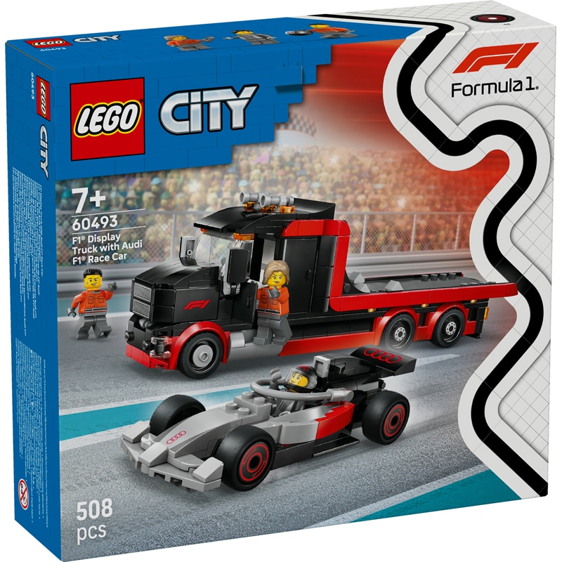 Lego 60493 - Camion + véhicule f1 fone - Lego City