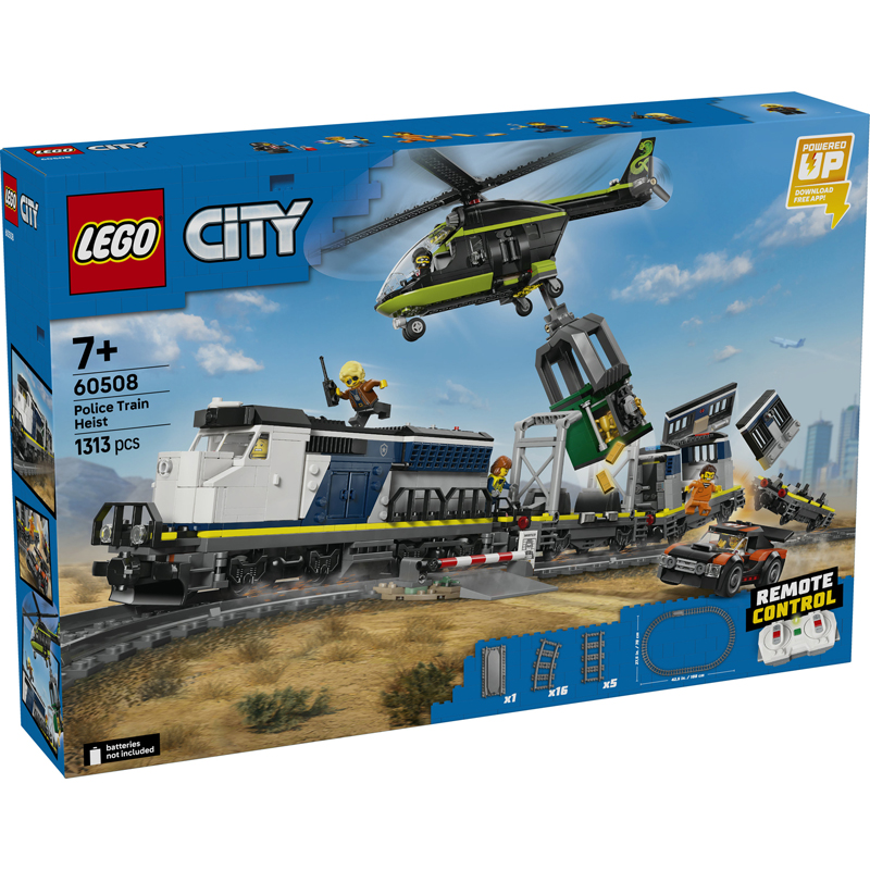 Lego 60508 - Braquage train de police - Lego City