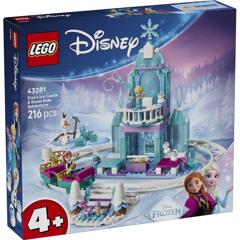 Lego 43281 - Château glace +piste frozen - Lego Dis La Reine Des Neiges