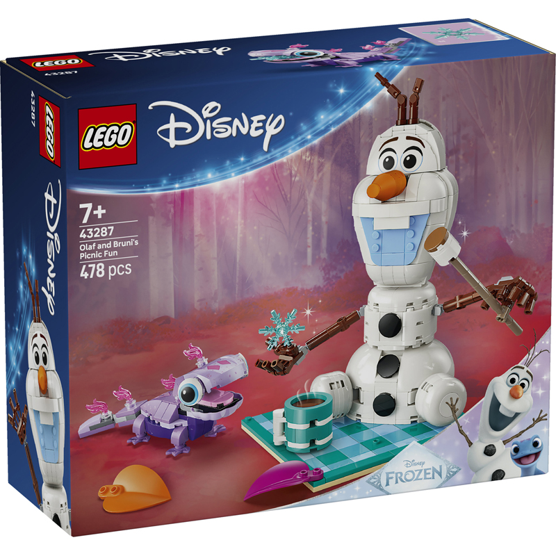 Lego 43287 - Piqueniq dolaf +bruni frozen - Lego Dis La Reine Des Neiges