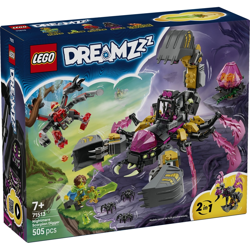Lego 71513 - Pelleteuse scorpion dreamz - Lego Dreamzzz