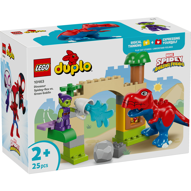 Lego 10463 - Bouffon vs Duplo spydey - Lego Dis Spidey Spiderman Junior