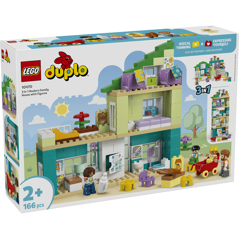 Lego 10470 - Maison familiale 3en1 - Lego Duplo
