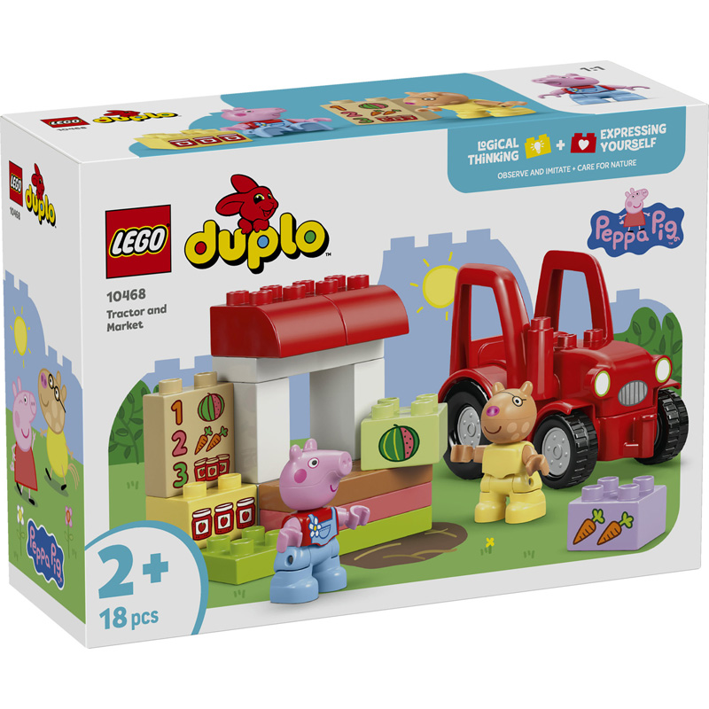 Lego 10468 - Tracteur et marche - Lego Peppa Pig