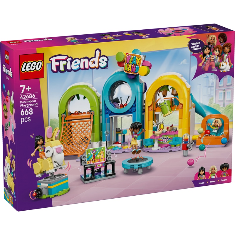 Lego 42686 - Aire de jeux interieur - Lego Friends
