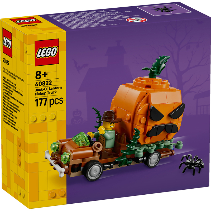 Lego 40822 - Camion citrouill hallow iconic - Lego Icons