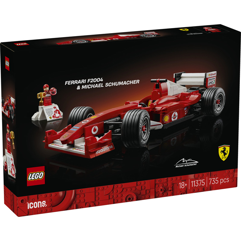 Lego 11375 - M.shumacher +f1 Ferrari - Lego Icons