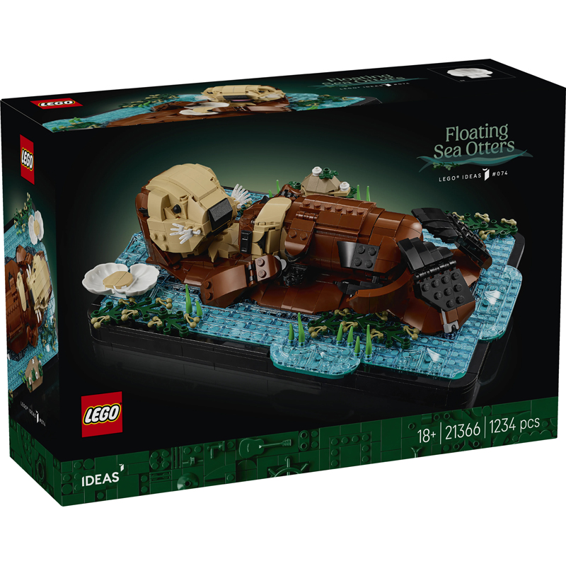 Lego 21366 - Les loutres calines - Lego Ideas