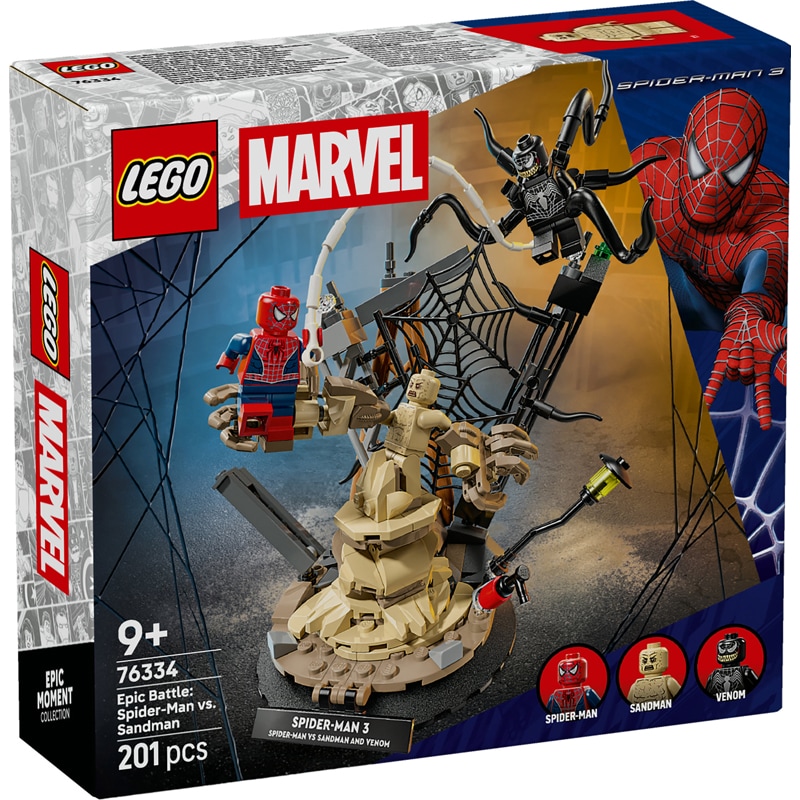 Lego 76334 - Combat sandman et spider - Lego Dis Spiderman