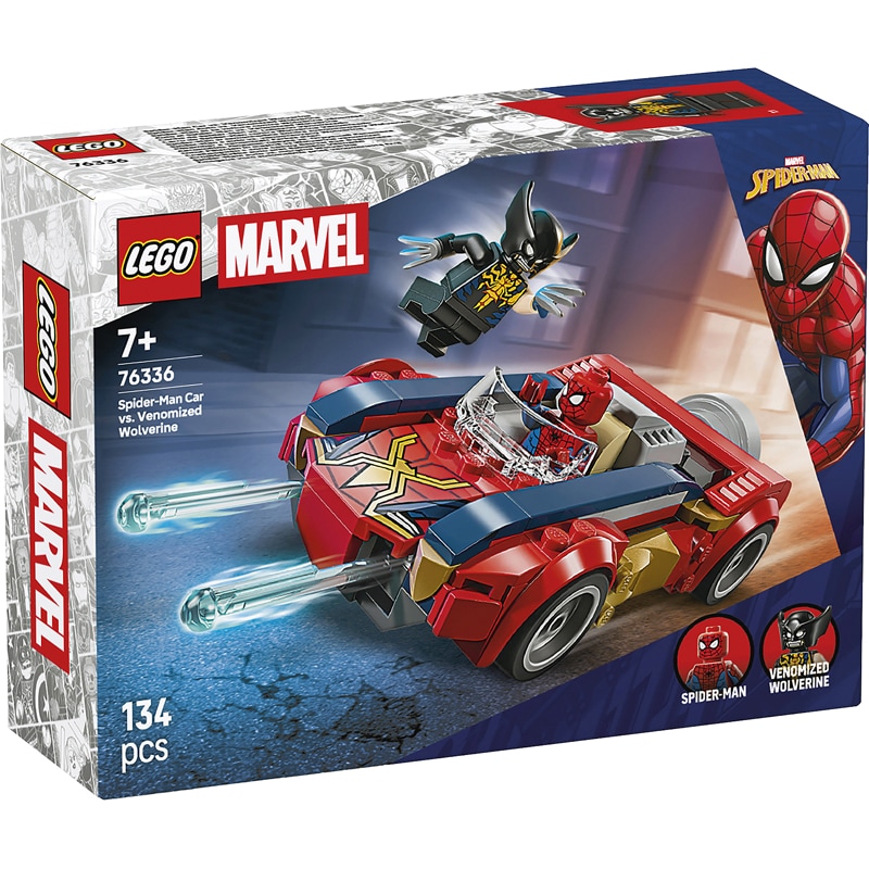 Lego 76336 - Vehs spider vs wolver - Lego Dis Marvel