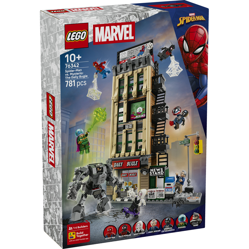 Lego 76342 - Mysterio daily bugle vs spider - Lego Dis Spiderman