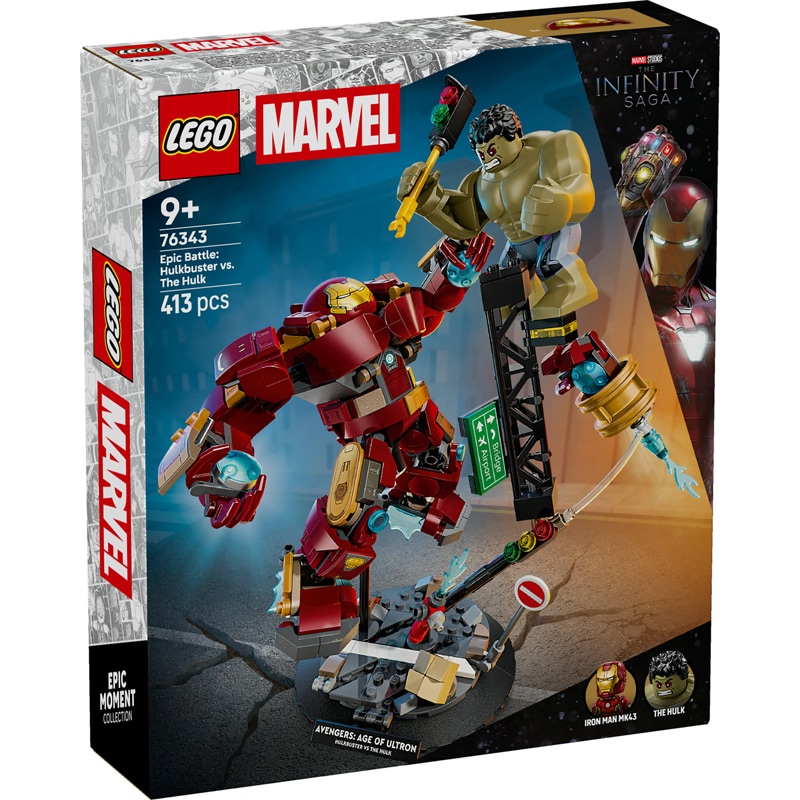Lego 76343 - Combat hulkbuster vs - Lego Dis Hulk