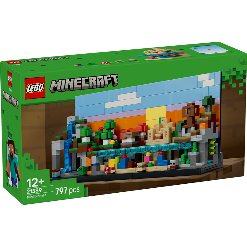 Lego 21589 - Mini biomes - Lego Minecraft