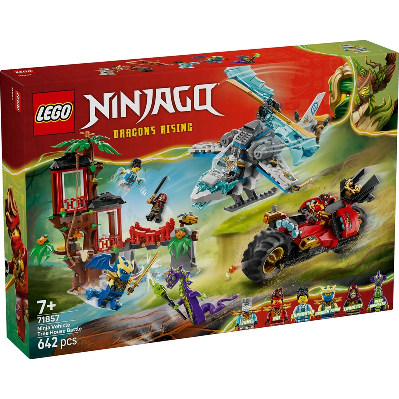 Lego 71857 - Cabane + vehs ninjas - Lego Ninjago