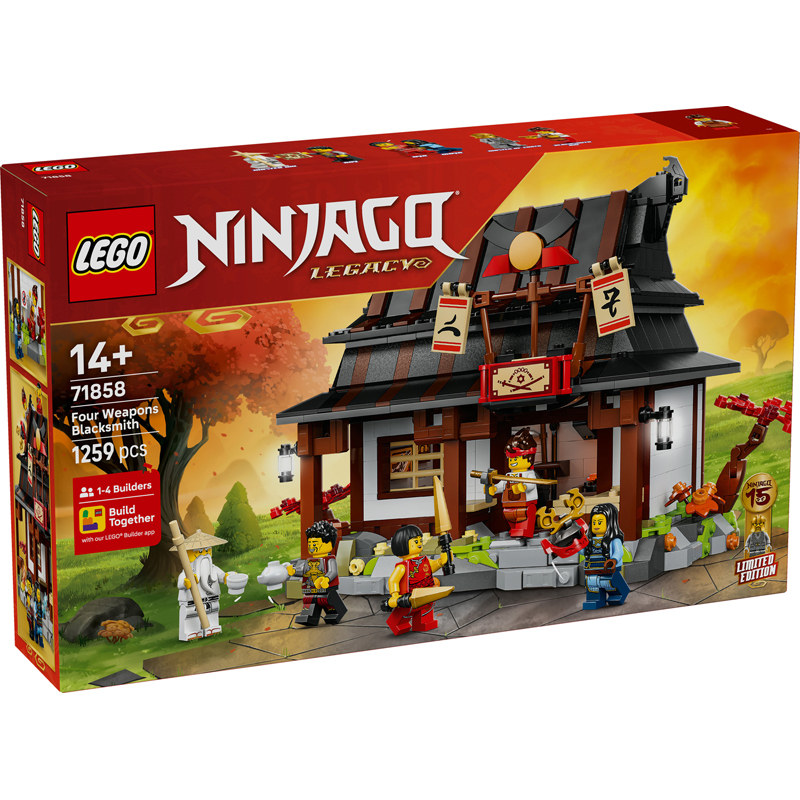 Lego 71858 - 15e anniv forge 4 arme - Lego Ninjago
