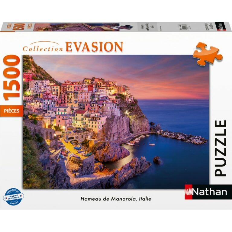 Puzzle 1500 pièces nathan assorti*