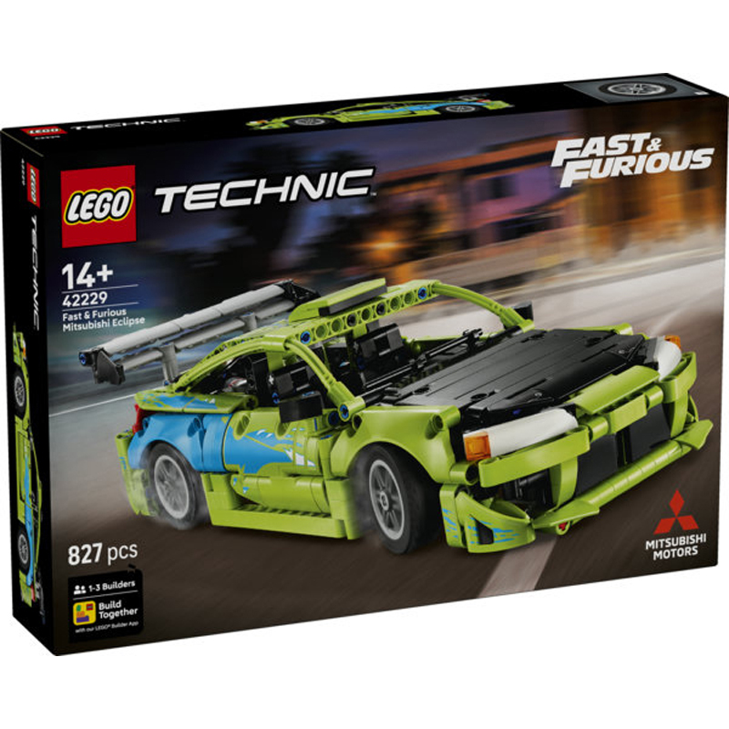 Lego 42229 - Véhicule mitsubishi eclips ffurious - Lego Technic