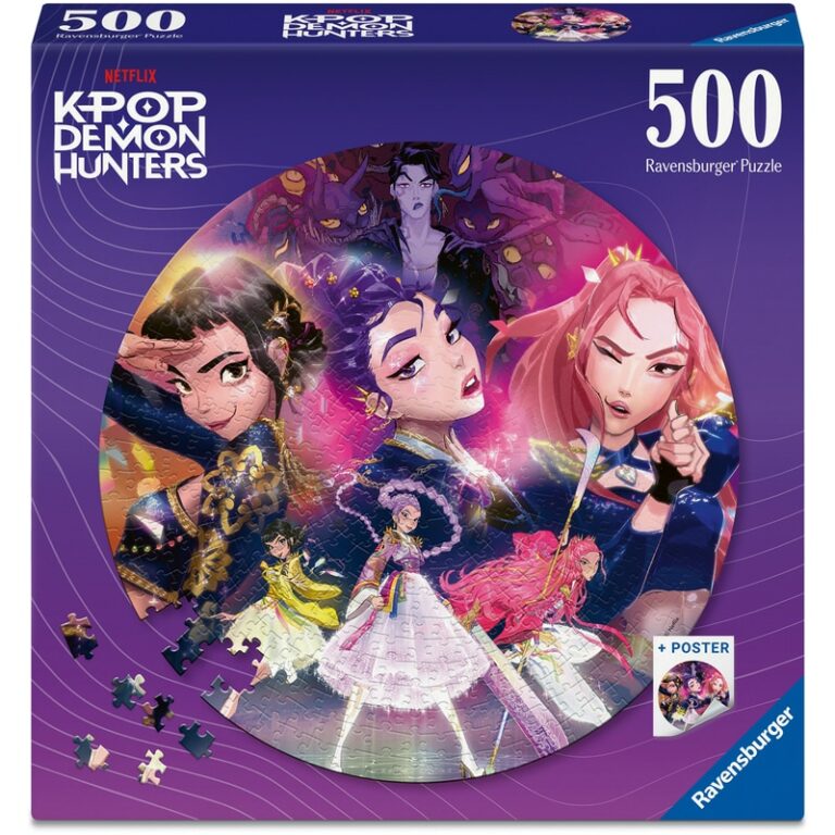 Puzzle 500 pièces rond dhunter