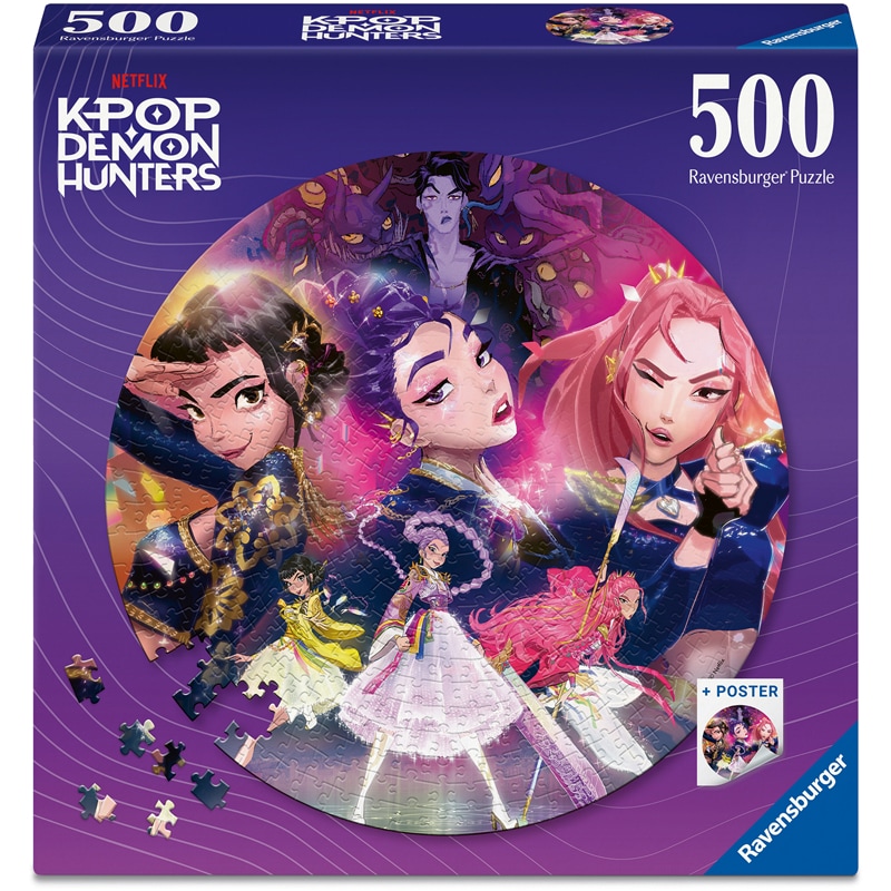 Puzzle 500 pièces rond dhunter