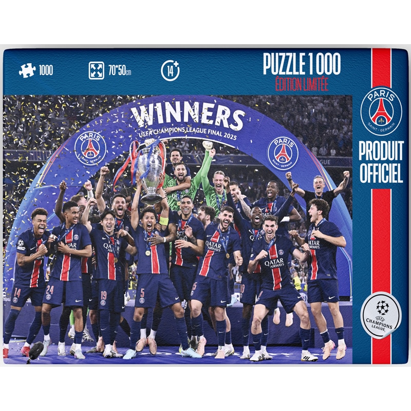 Puzzle 1000 pièces psg ucl 2025