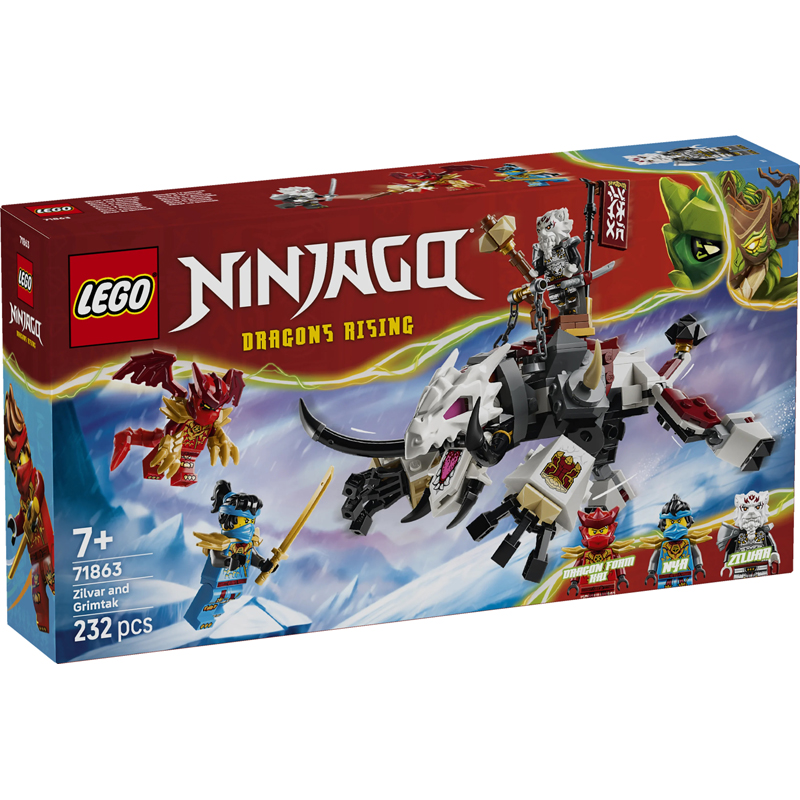 Lego 71863 - Zilvar +grimtak dracon - Lego Ninjago