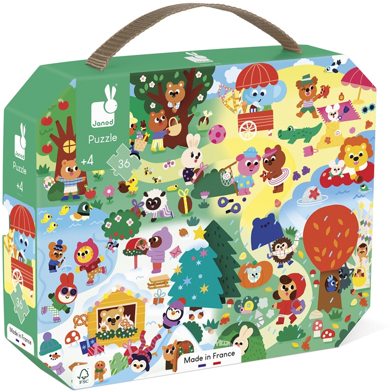 Puzzle les 4 saisons - 36 pièces