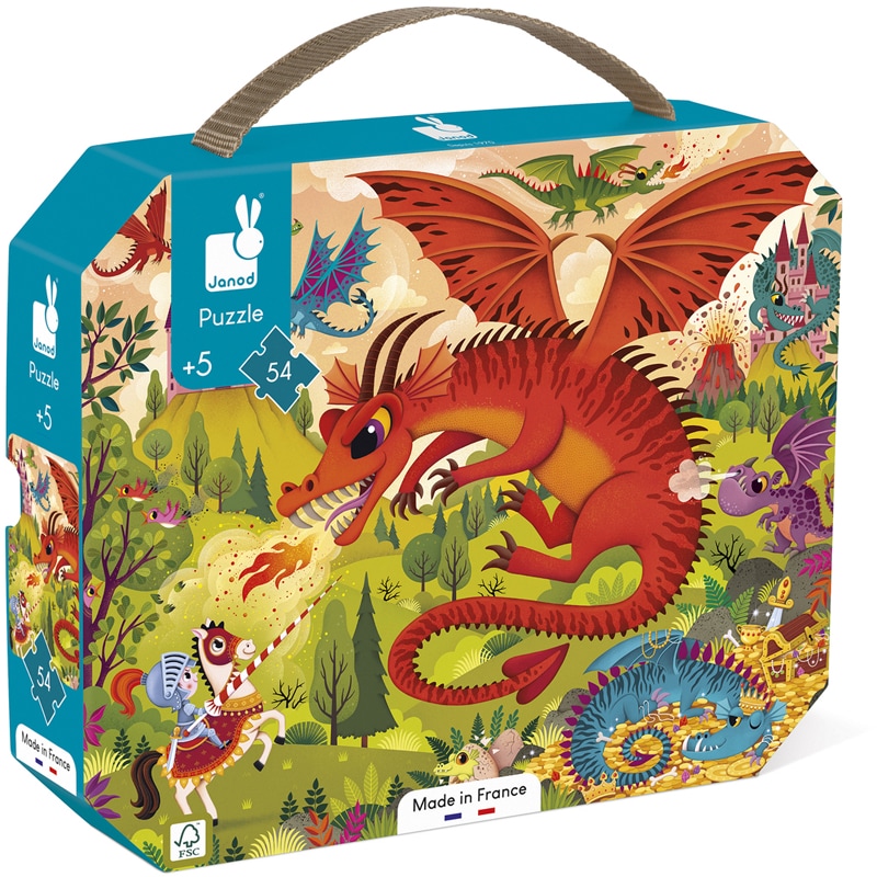 Puzzle royaume de Dragons - 54 pièces
